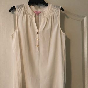 Lilly Pulitzer silk Essie top